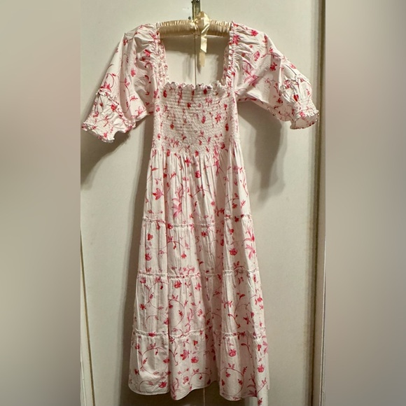 Hill House Dresses & Skirts - Hill House Nesli Nap Dress, Rose Botanical